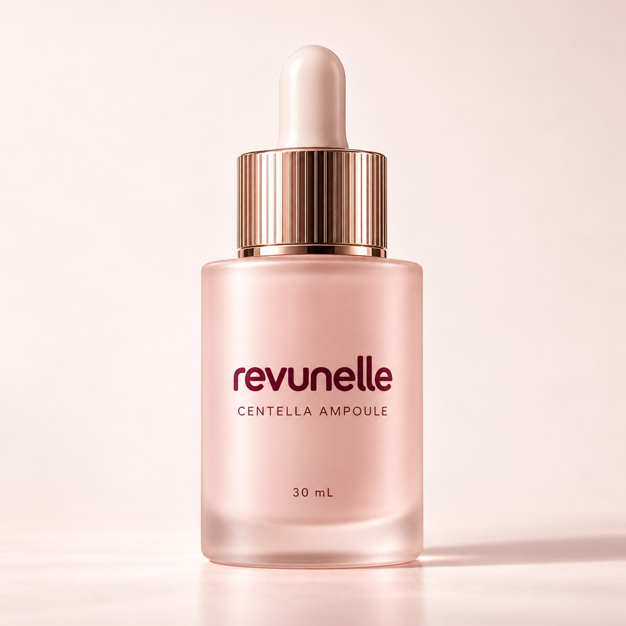 REVUNELLE Centella Ampoule 30 mL — individual product packaging concept