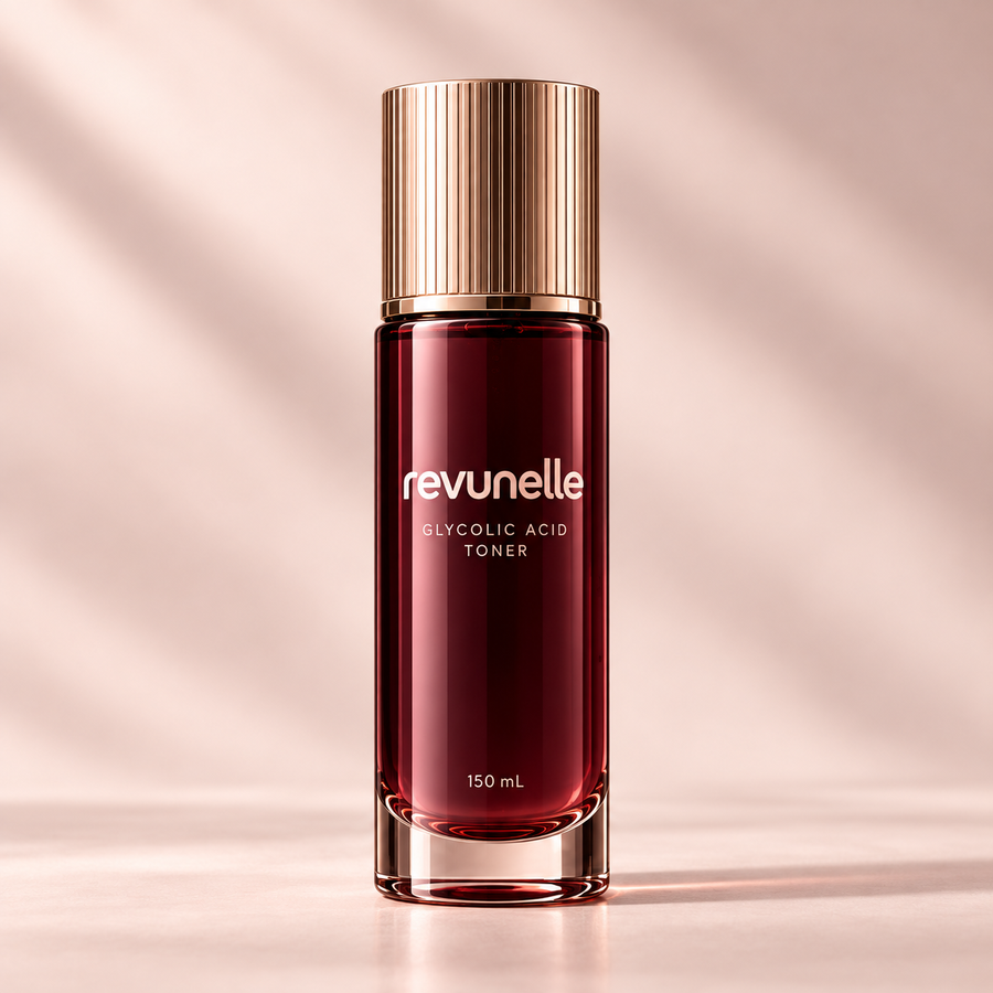 REVUNELLE Glycolic Acid Toner 150 mL — individual product packaging concept