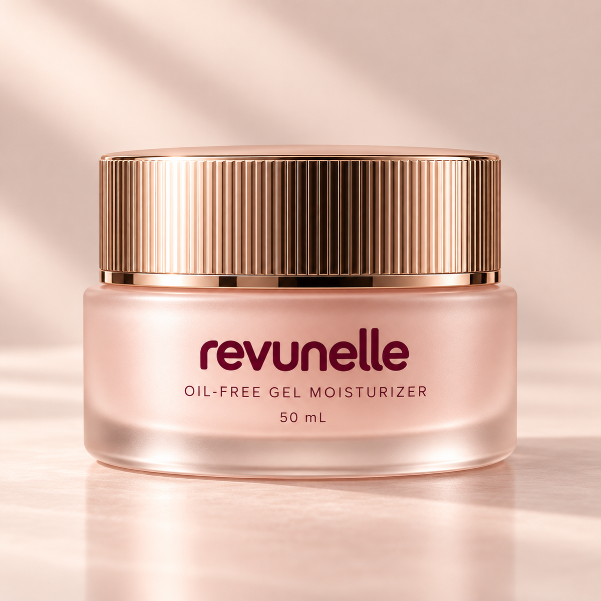 REVUNELLE Oil-Free Gel Moisturizer 50 mL — individual product packaging concept