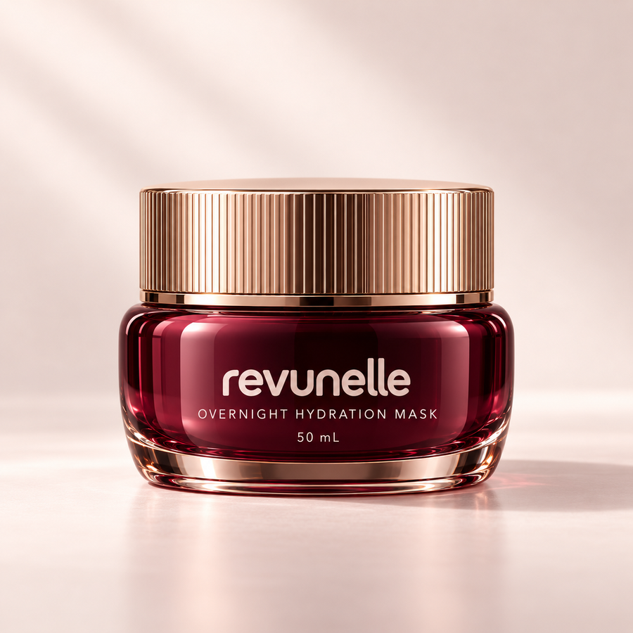REVUNELLE Overnight Hydration Mask 50 mL — individual product packaging concept
