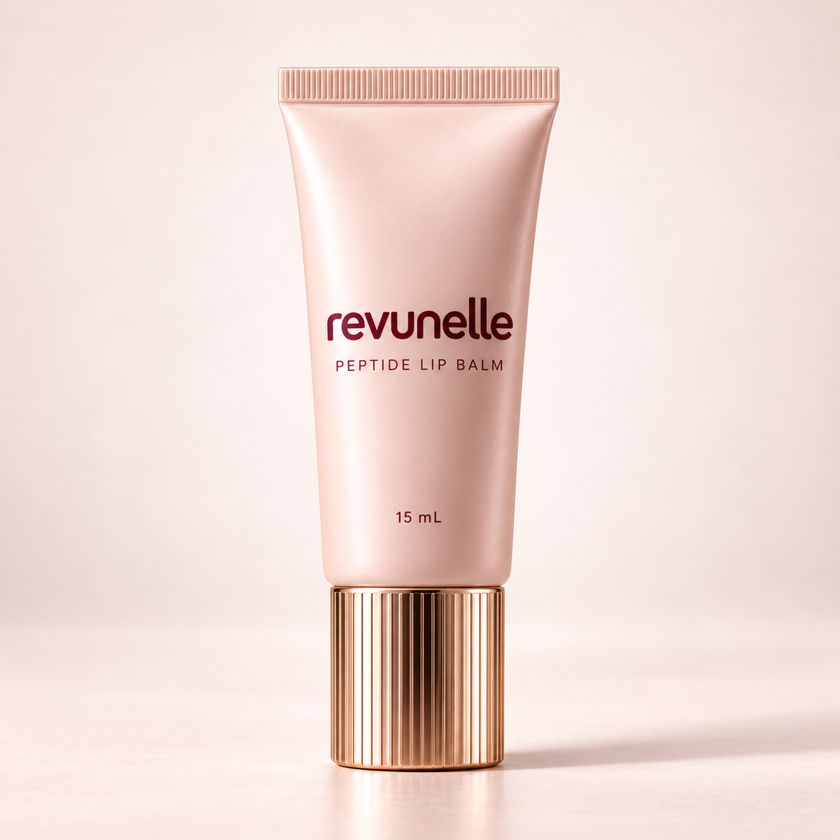 REVUNELLE Peptide Lip Balm 15 mL — individual product packaging concept