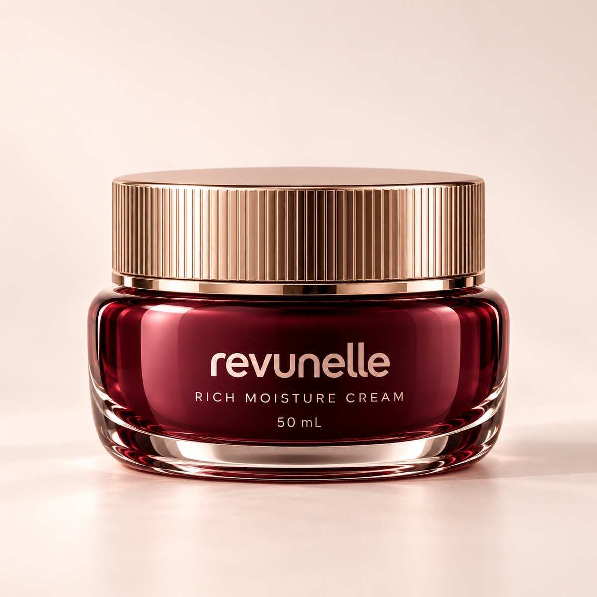 REVUNELLE Rich Moisture Cream 50 mL — individual product packaging concept