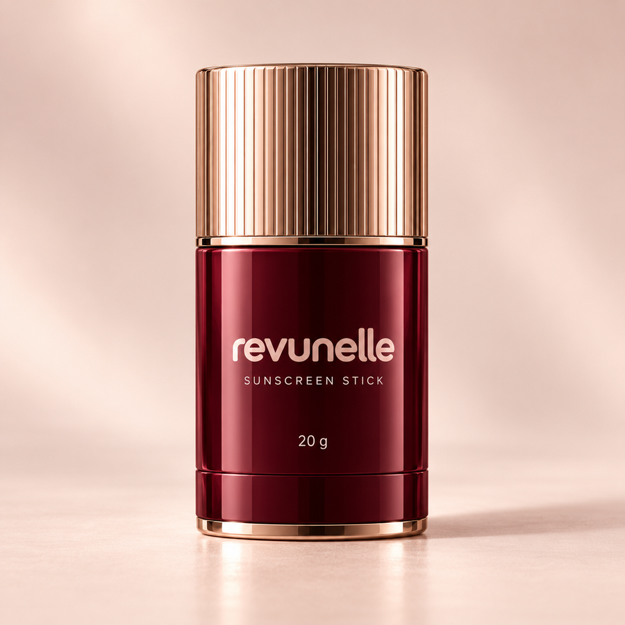 REVUNELLE Sunscreen Stick 20 g — individual product packaging concept