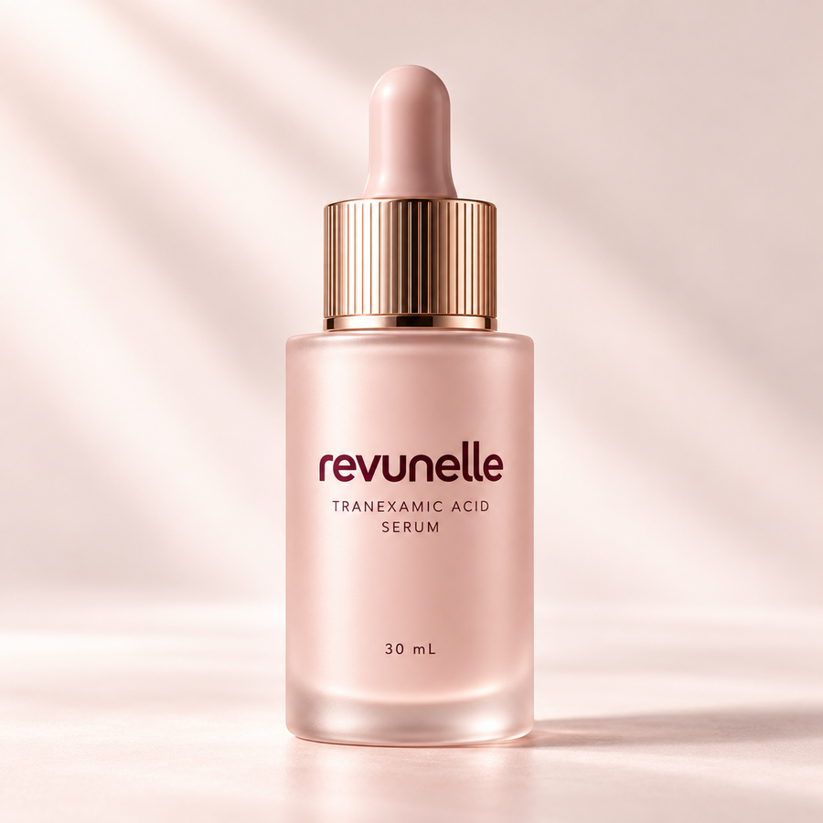 REVUNELLE Tranexamic Acid Serum 30 mL — individual product packaging concept